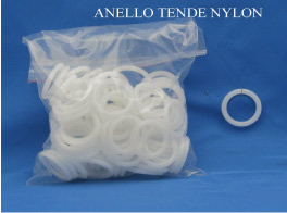 anelli tenda in nylon